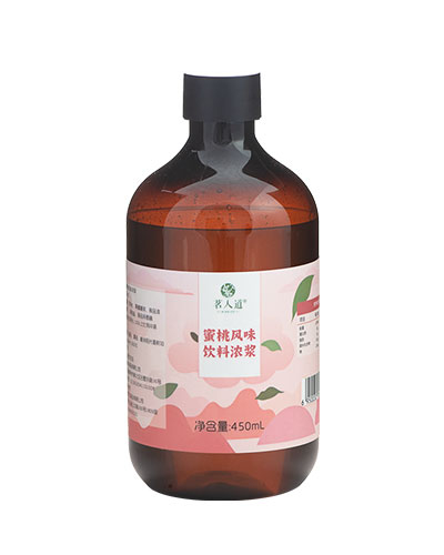 蜜桃烏龍調味糖漿