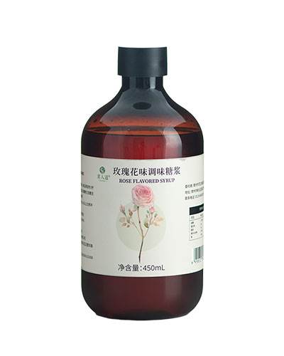 玫瑰花調味糖漿